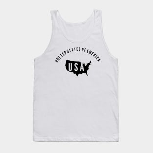 High Quality USA Tank Top